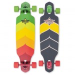 Dusters Wake Longboard Rasta 34
