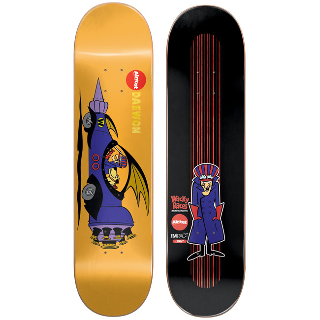 Almost 8,25 Wacky Races Impact Light Daewon Deck Kaykay Tahtası 1 Almost 8,25 Wacky Races Impact Light Daewon Deck Kaykay Tahtası