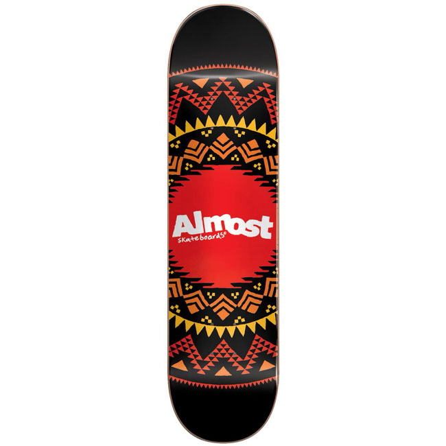 Almost 8,0 Geo Aztec HYB Black Deck Kaykay Tahtası 1 Almost 8,0 Geo Aztec HYB Black Deck Kaykay Tahtası