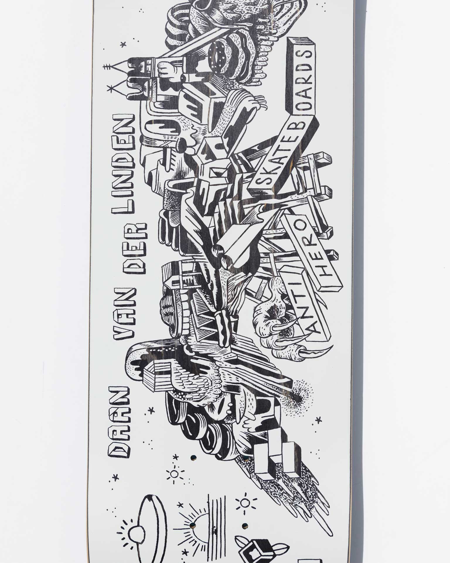 AntiHero 8,25 Daan We Fly II Deck Kaykay Tahtası 3 AntiHero 8,25 Daan We Fly II Deck Kaykay Tahtası - Görsel 3