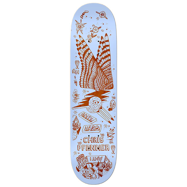 AntiHero 8,38 Pfanner We Fly II Deck Kaykay Tahtası 1 AntiHero 8,38 Pfanner We Fly II Deck Kaykay Tahtası