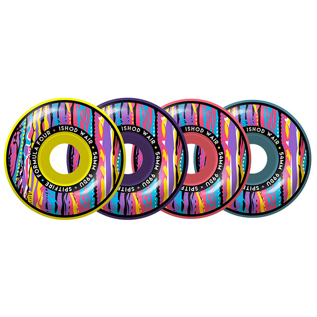 Spitfire F4 99 Ishod Juicy Mashup 54 mm Tekerlek Seti 1 Spitfire F4 99 Ishod Juicy Mashup 54 mm Tekerlek Seti
