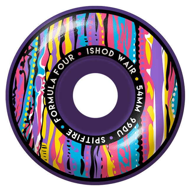 Spitfire F4 99 Ishod Juicy Mashup 54 mm Tekerlek Seti 4 Spitfire F4 99 Ishod Juicy Mashup 54 mm Tekerlek Seti - Görsel 4