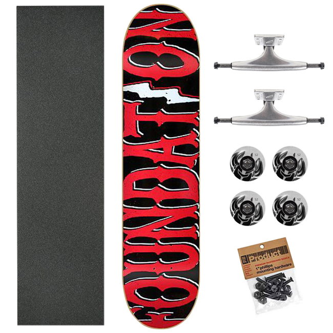 Foundation 7.875 Big Top Red TD Komple Kaykay 1 Foundation 7.875 Big Top Red TD Komple Kaykay