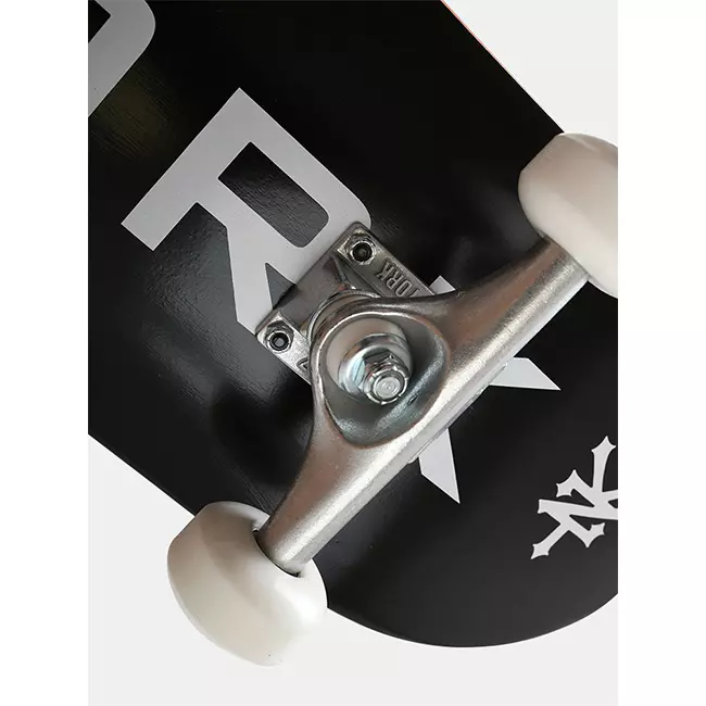 Zoo York 7,75 OG 95 Logo Block Black Complete Skateboard Kaykay -