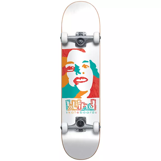 Blind 7,75 Psychedelic Girl White Premium Skateboard Kaykay - SBC Spor