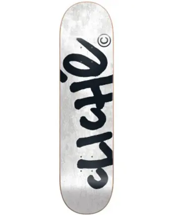 Cliche 8.25 Handwritten White Skateboard Deck Kaykay Tahtası