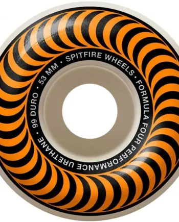 Spitfire F4 99 Classic Orange 53 mm Tekerlek Seti