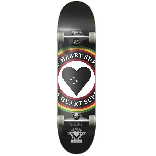 The Heart Supply 8,0 Insignia Rasta Skateboard Kaykay 1 The Heart Supply 8,0 Insignia Rasta Skateboard Kaykay