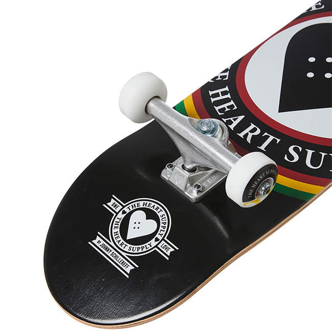 The Heart Supply 8,0 Insignia Rasta Skateboard Kaykay 2 The Heart Supply 8,0 Insignia Rasta Skateboard Kaykay - Görsel 2