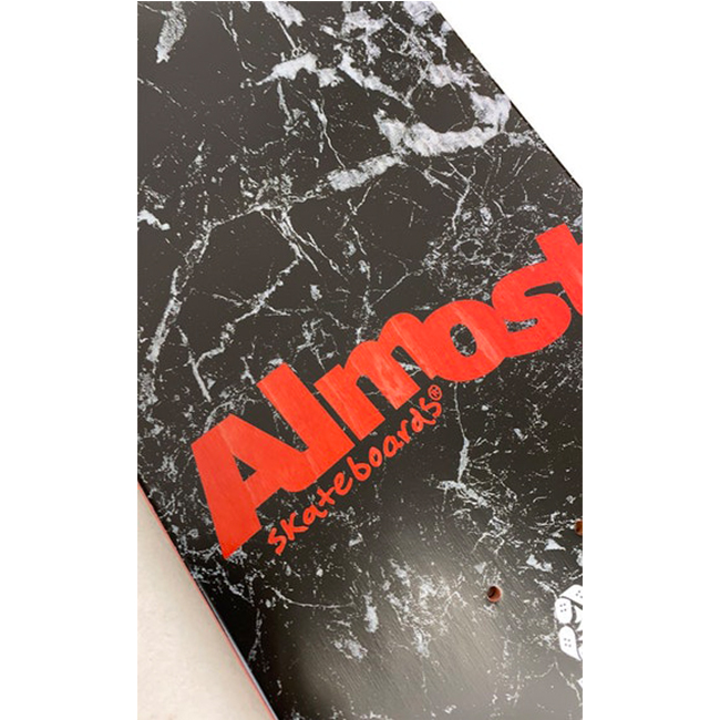 Almost 8,25 Minimalist Black White R7 Skateboard Deck 8 Almost 8,25 Minimalist Black White R7 Skateboard Deck - Görsel 8