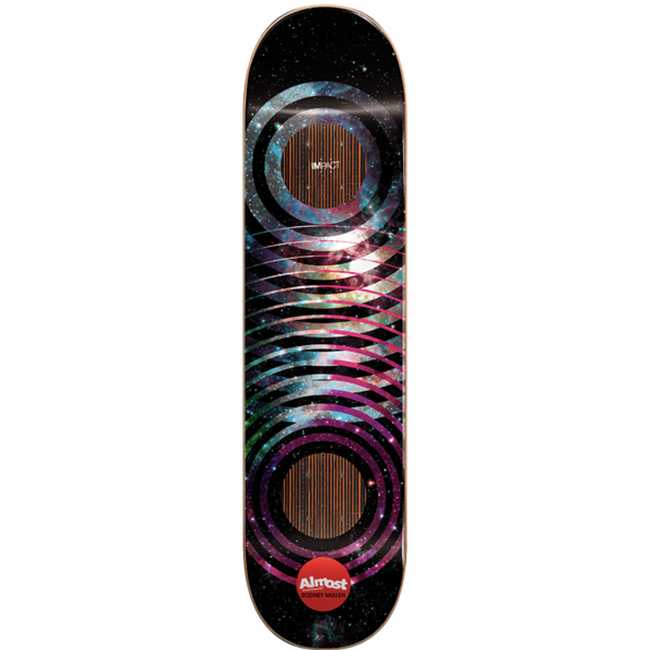Almost 8,25 Mullen Space Rings Impact Skateboard Deck 1 Almost 8,25 Mullen Space Rings Impact Skateboard Deck