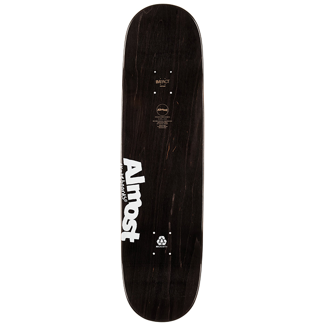 Almost 8,375 Youness Space Rings Impact Skateboard Deck 2 Almost 8,375 Youness Space Rings Impact Skateboard Deck - Görsel 2