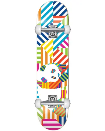 Enjoi 7,75 Panda Stripes White Multi Skateboard Kaykay