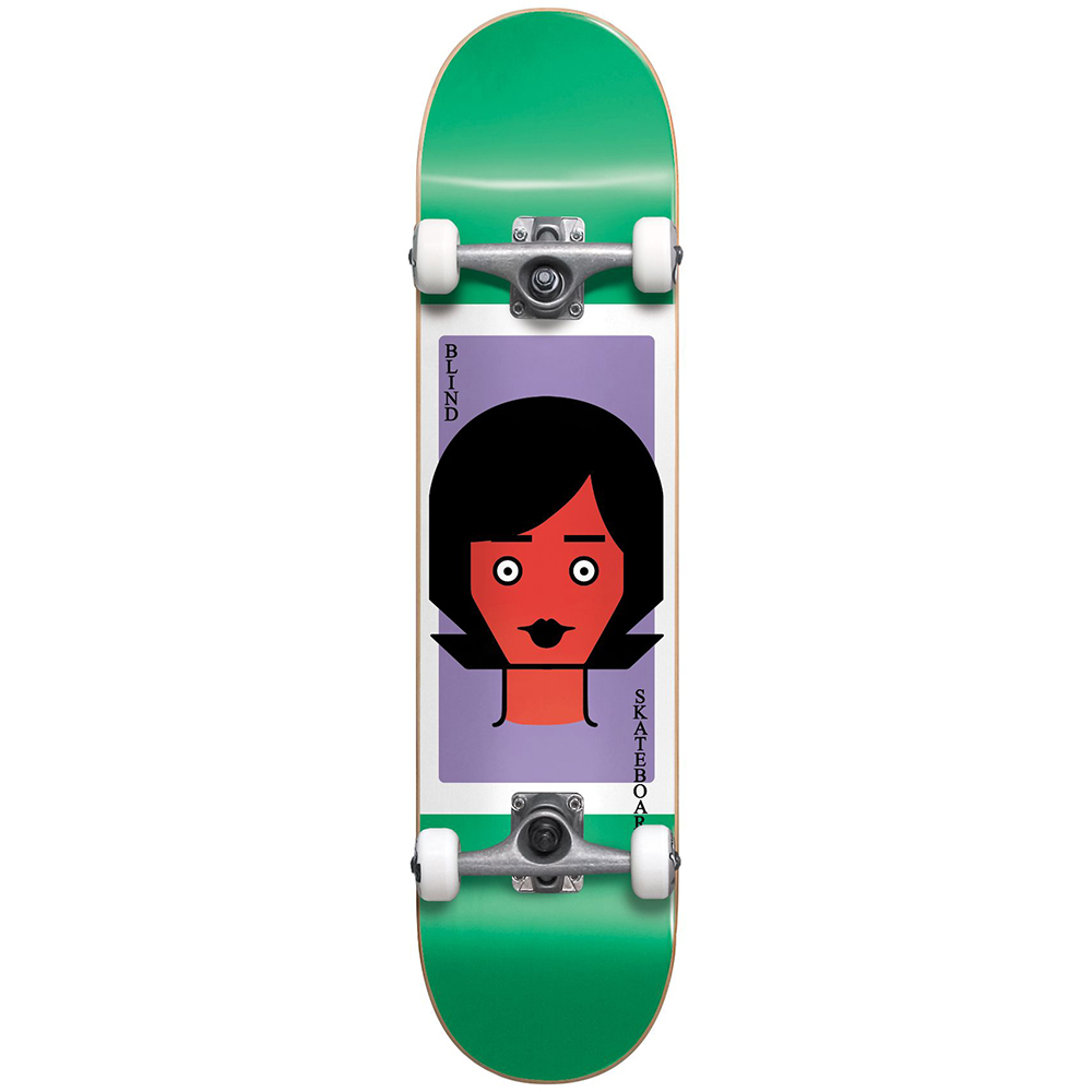 Blind 8,0 Girl Doll 2 Green Skateboard Kaykay 1 Blind 8,0 Girl Doll 2 Green Skateboard Kaykay