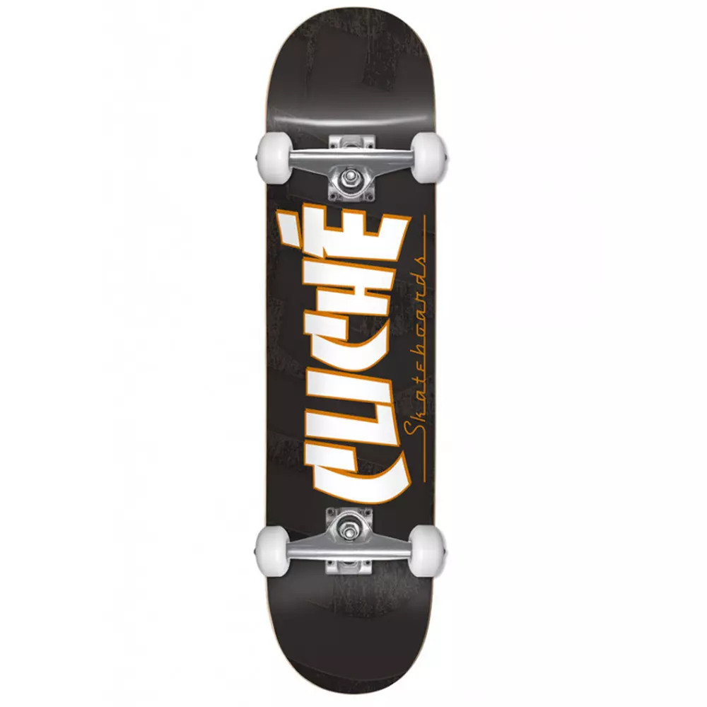 Cliche 8,0 Banco Charcoal Skateboard Kaykay 1 Cliche 8,0 Banco Charcoal Skateboard Kaykay