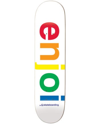 Enjoi 8.25 Spectrum White R7 Deck Kaykay Tahtası