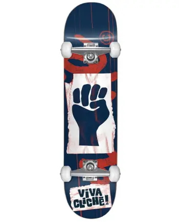 Cliche 8.25 Viva Blue Red Skateboard Kaykay