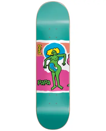 Blind 8.0 Papa Color Portrait Super Sap R7 Skateboard Deck