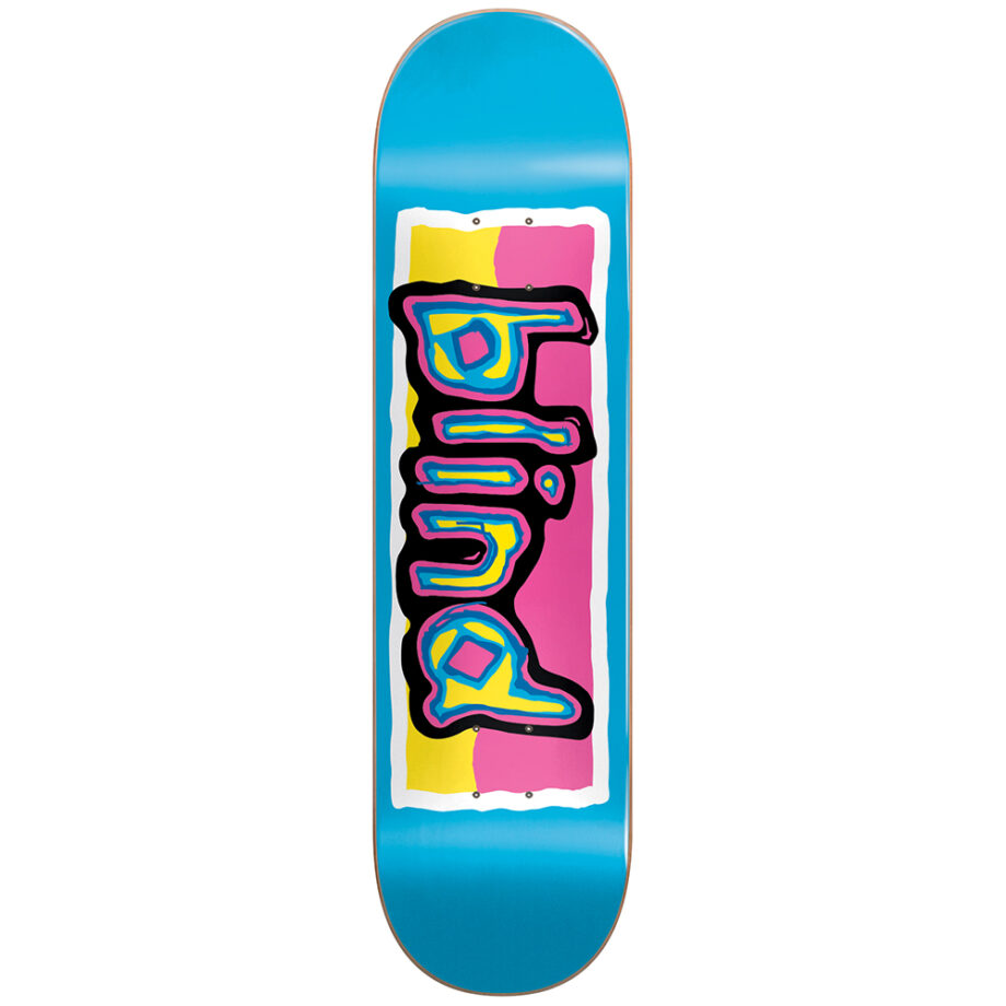 Blind 8,25 Colored Logo RHM Blue Skateboard Deck