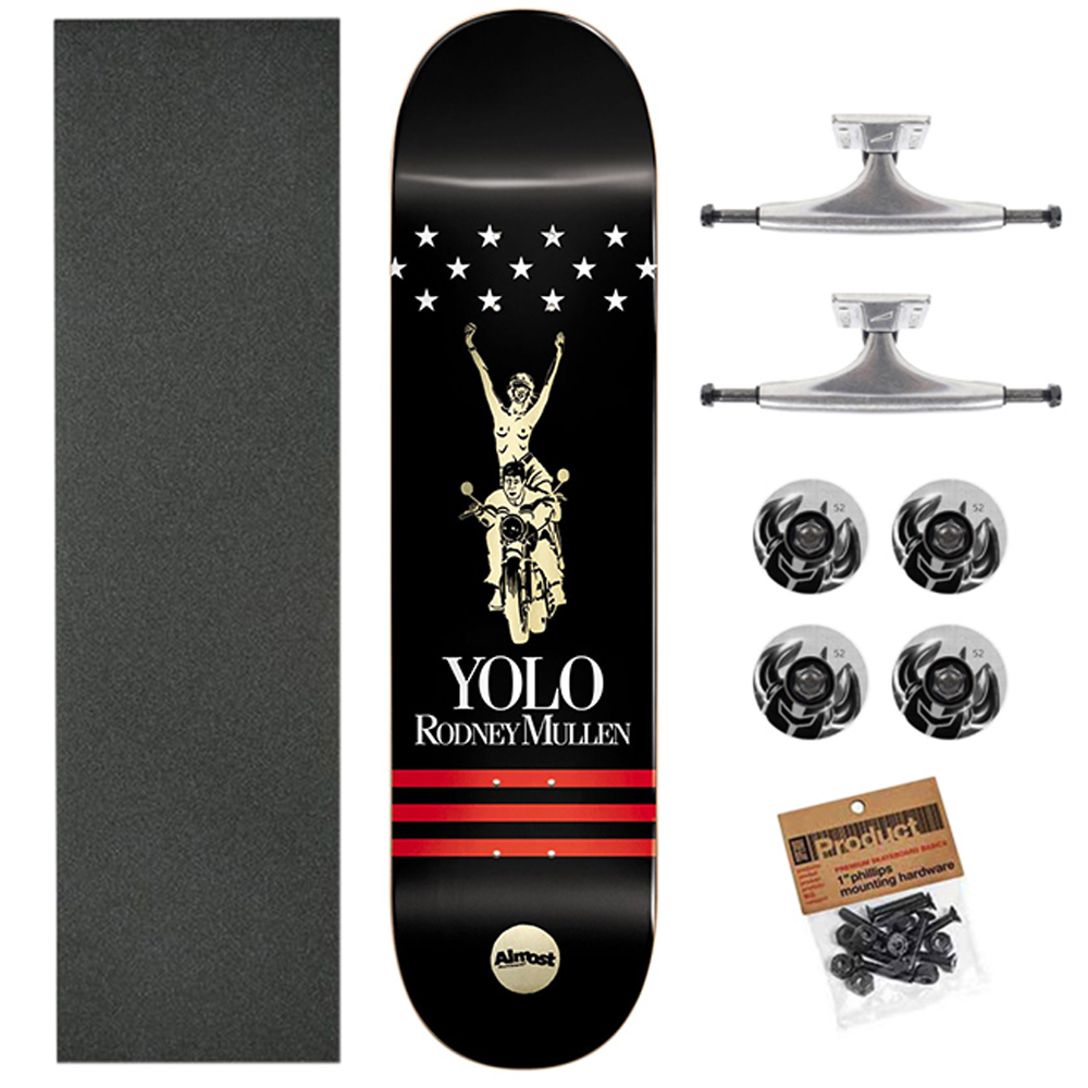 Almost 8,0 Mullen Luxury Super Sap R7 TD Skateboard Kaykay 1 Almost 8,0 Mullen Luxury Super Sap R7 TD Skateboard Kaykay