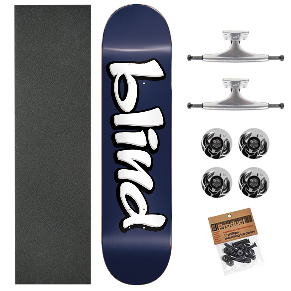 Blind 8,0 Vintage Blind Logo Navy Skateboard TD Skateboard Kaykay 1 Blind 8,0 Vintage Blind Logo Navy Skateboard TD Skateboard Kaykay