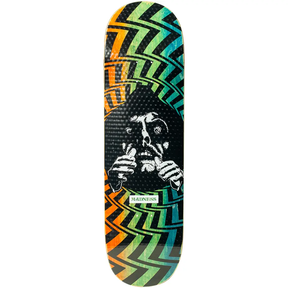 Madness 9,0 Darkness Black R7 Skateboard Deck | SBC Spor