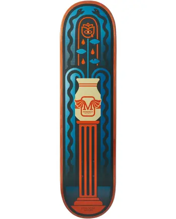 Monarch 8,0 Fountain Logo Orange R7 Deck Kaykay Tahtası