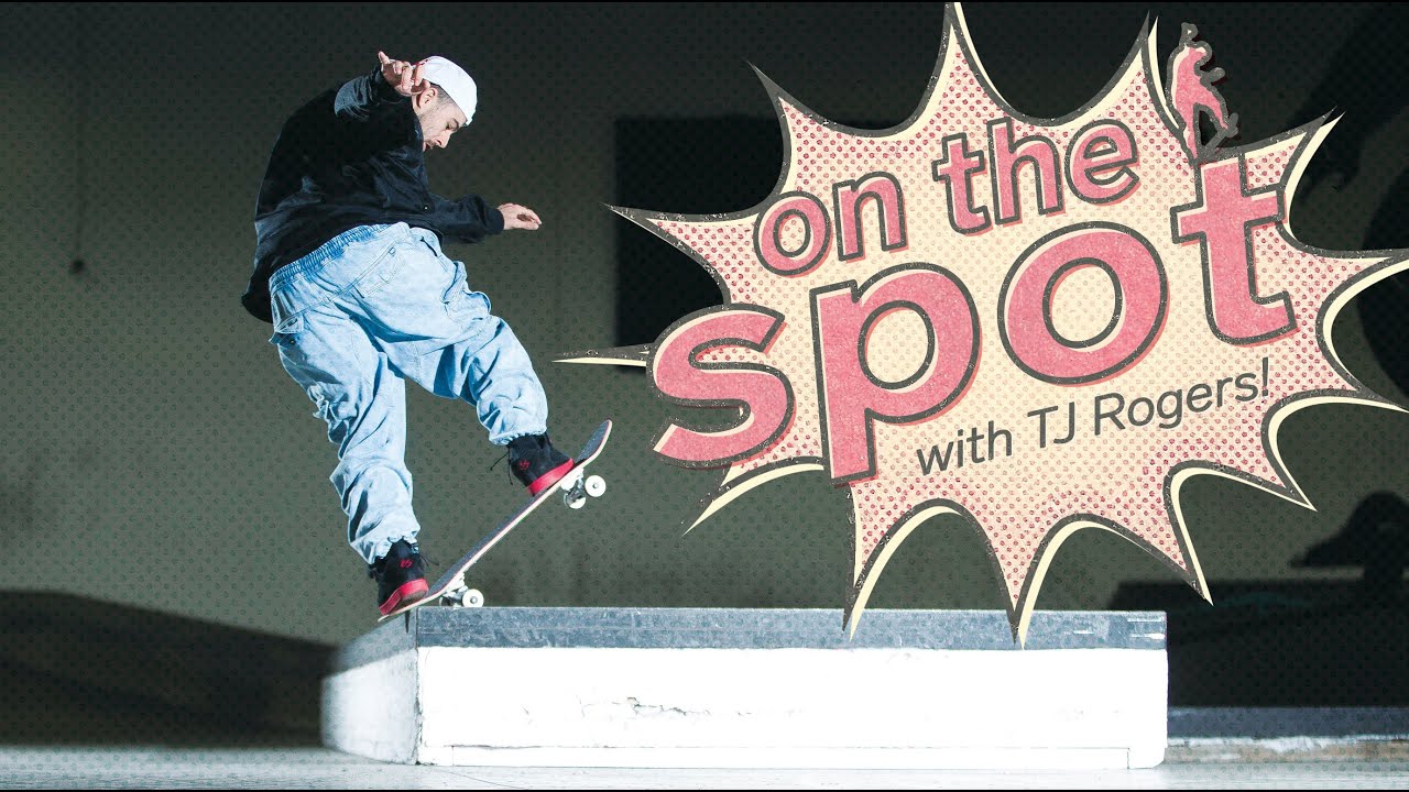 TJ Rogers Takes on The Berrics Ledge | On The Spot