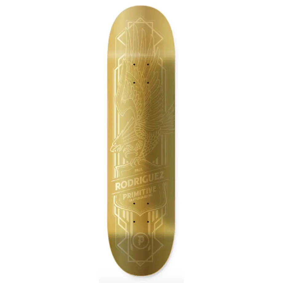 Primitive 8.0 Rodriguez Gold Foil Eagle Deck Kaykay Tahtası | SBC Spor