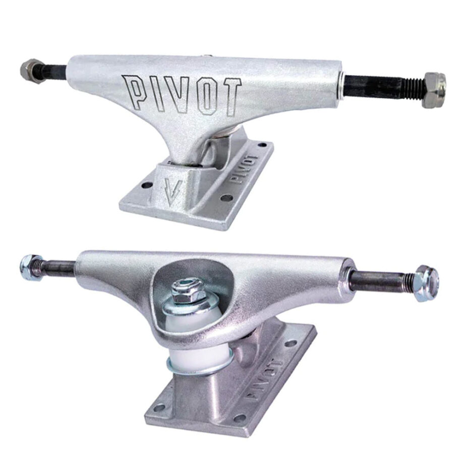 Pivot 5.25 Logo Silver Truck