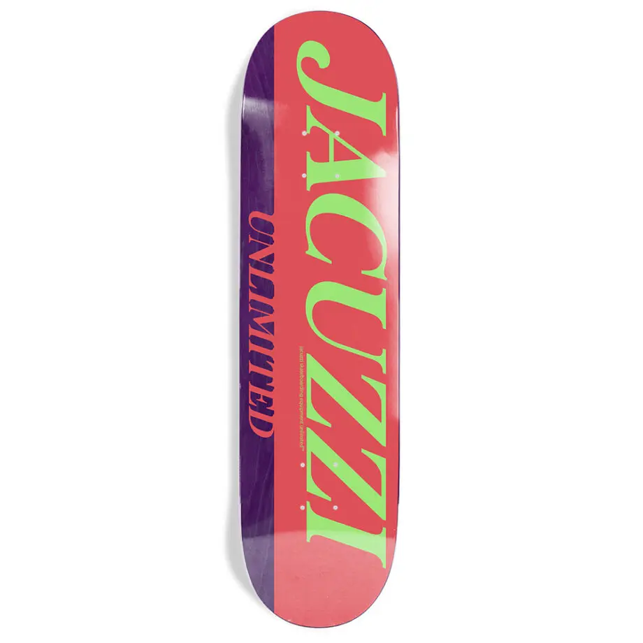 Jacuzzi 8.25 Flavor EX7 Red Purple Deck Kaykay Tahtası | SBC Spor