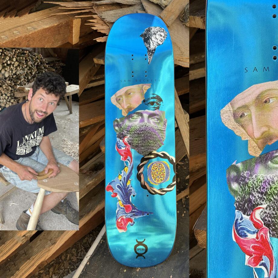 Opera 8.75 Sam Beckett Clipped Ex7 Blue Deck Kaykay Tahtası