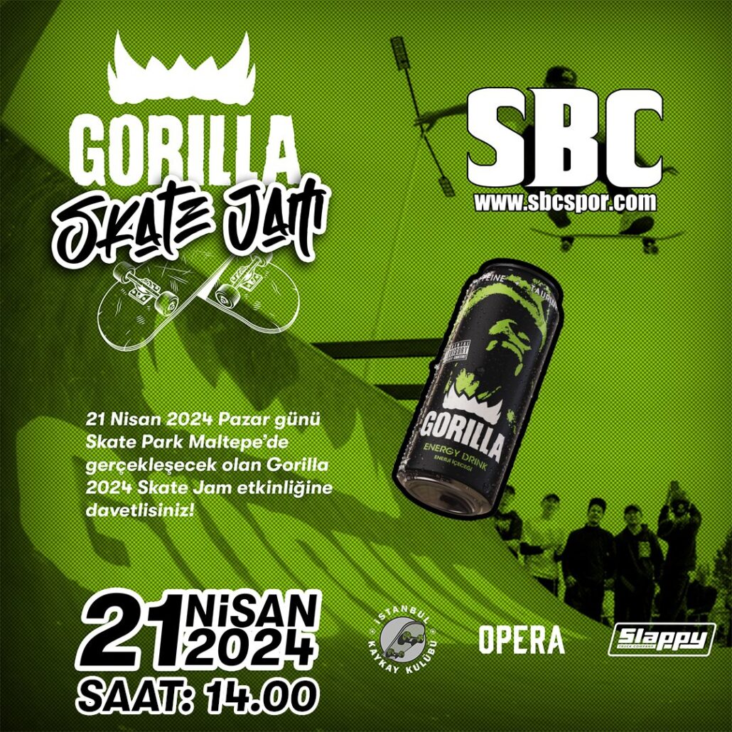 SBC gorilla skatejam