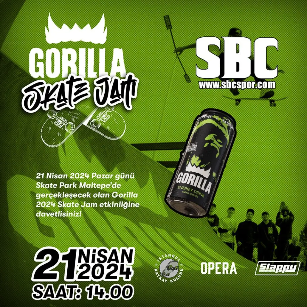 SBC gorilla skatejam