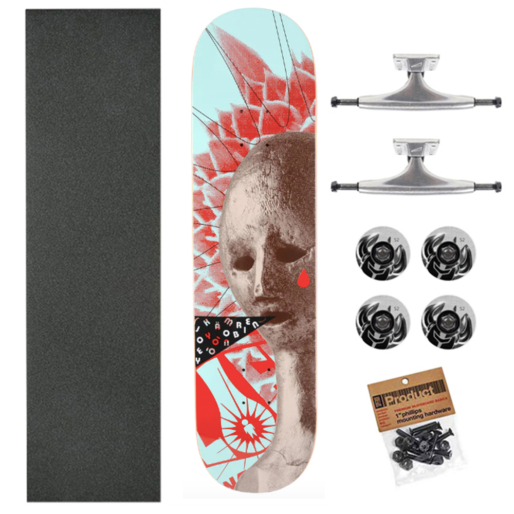 Alien Workshop 8.0 Joey O’Brien Debut Blue Ulti Skateboard Kaykay 1 Profesyonel komple kaykay