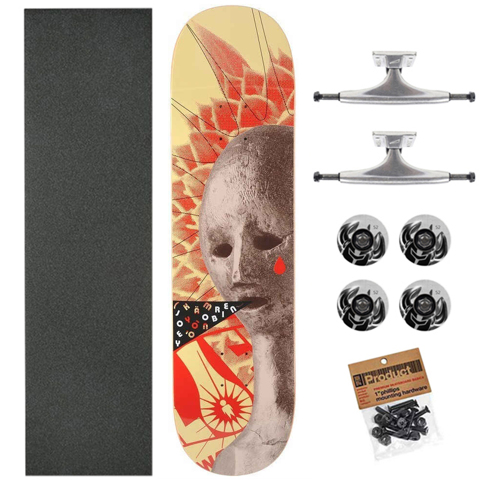 Alien Workshop 8.25 Joey O’Brien Debut Yellow Ulti Skateboard Kaykay 1 Alien Workshop Ukti Komple Kaykay