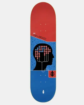 Alien Workshop 8.25 Recalibrate Red Blue Deck Kaykay Tahtası