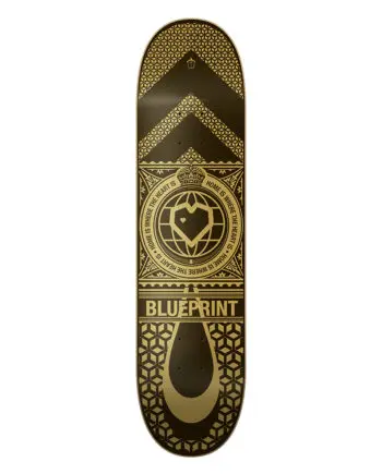 BluePrint 8.125 Home Heart Black Gold Deck Kaykay Tahtası