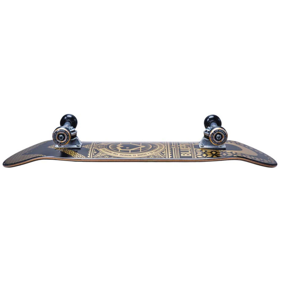 BluePrint 8.125 Home Heart Black Gold Skateboard Kaykay