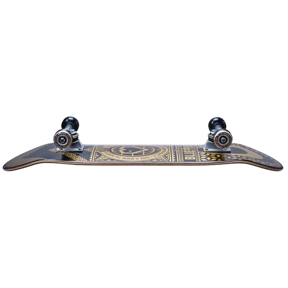 BluePrint 8.125 Home Heart Black Gold Skateboard Kaykay