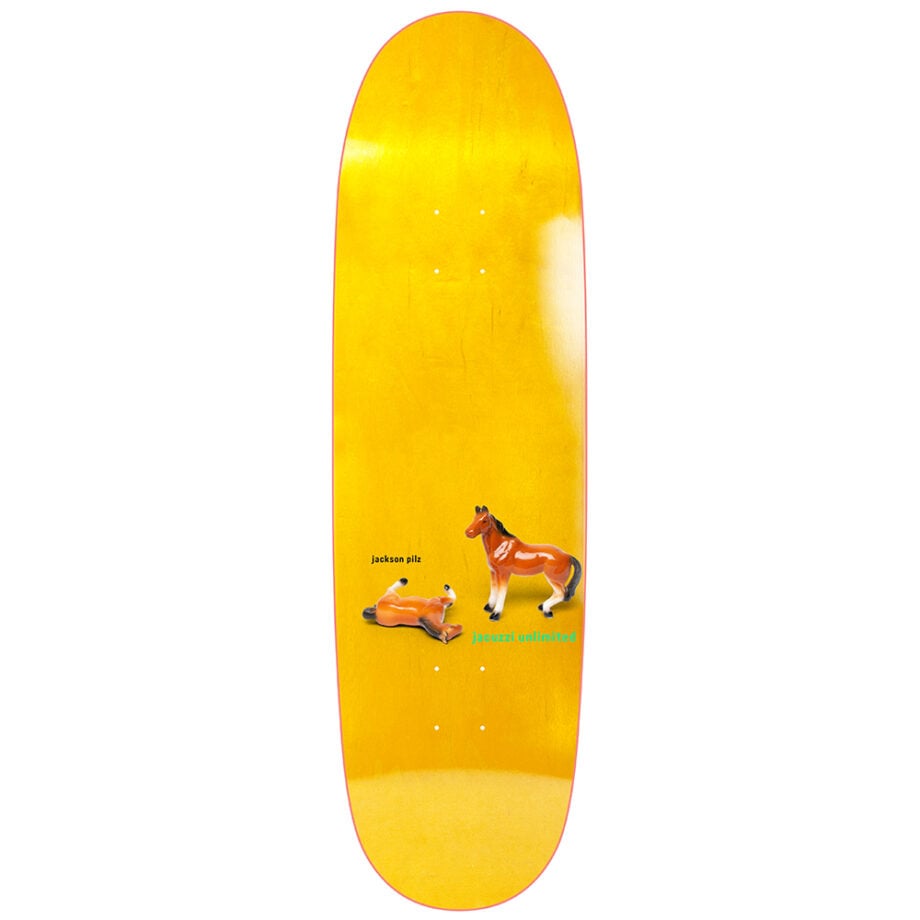 Jacuzzi 9.125 Jackson Pilz Horse Play EX7 Yellow Deck Kaykay Tahtası