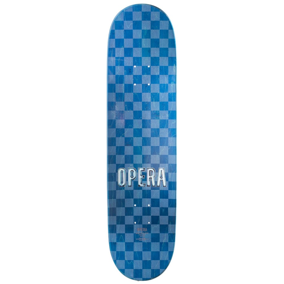 Opera 8.25 Trey Wood Textured Ex7 Blue Deck Kaykay Tahtası