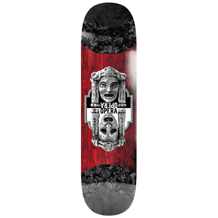 Opera 8.5 Twins Ex7 Pop Slick Red Black Deck Kaykay Tahtası | SBC Spor