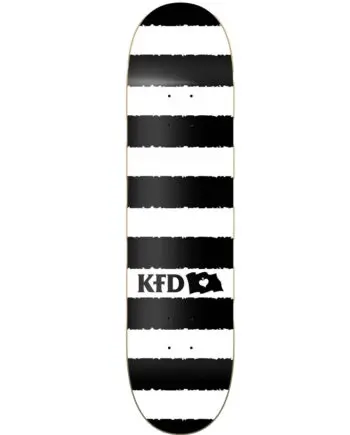KFD 8.0 Stripes White Deck Kaykay Tahtası