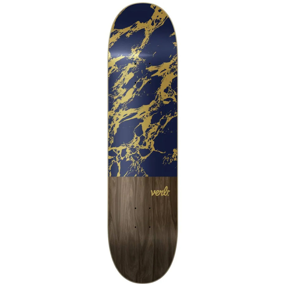 Verb 8.25 Marble Dip Navy Gold Deck Kaykay Tahtası