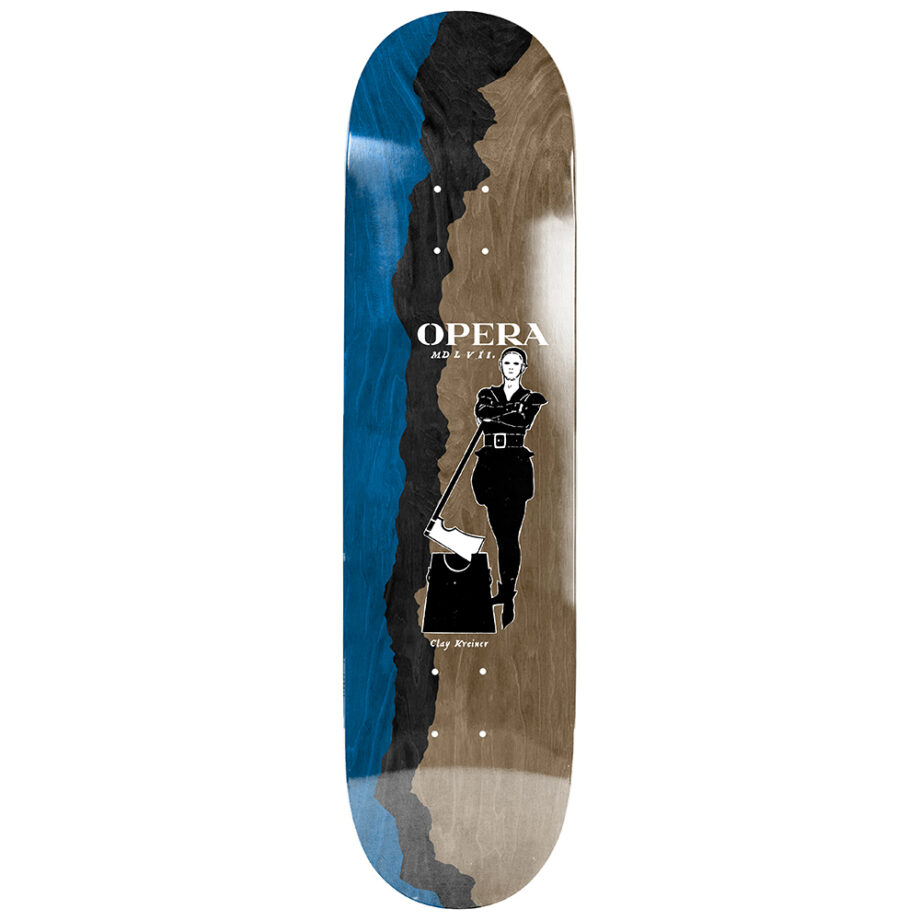 Opera 8.5 Clay Kreiner Cutter Ex7 Blue Deck Kaykay Tahtası