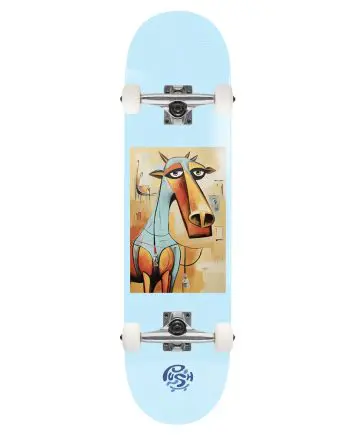 Push 8.5 Tunisia MLSL Blue Skateboard Kaykay