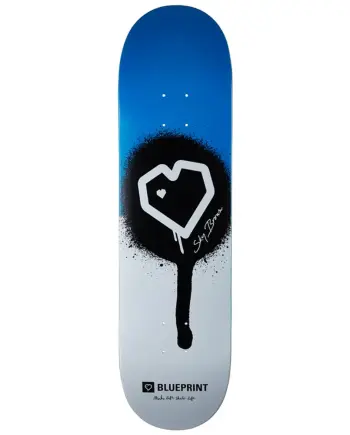 BluePrint 8.25 Sky Brown x MLSL Collab Guest Blue Deck Kaykay Tahtası