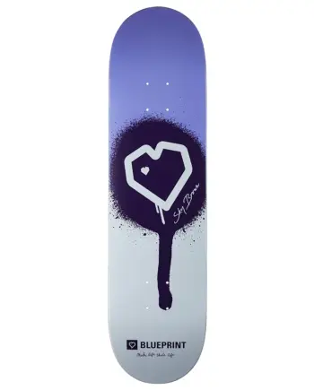 BluePrint 8.0 Sky Brown x MLSL Collab Guest Purple Deck Kaykay Tahtası